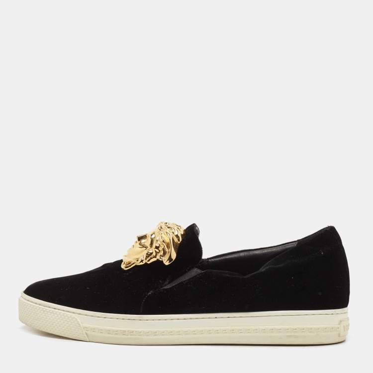 Versace hot sale velvet shoes