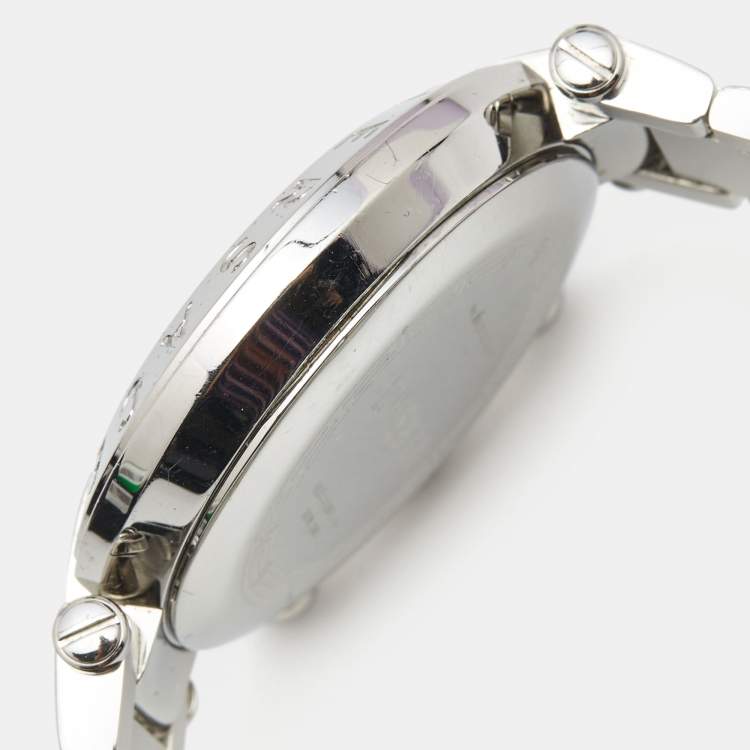 Pre Owned Versace Mother of Pearl Stainless Stainless Reve 68C Women's Wristwatch 40 mm