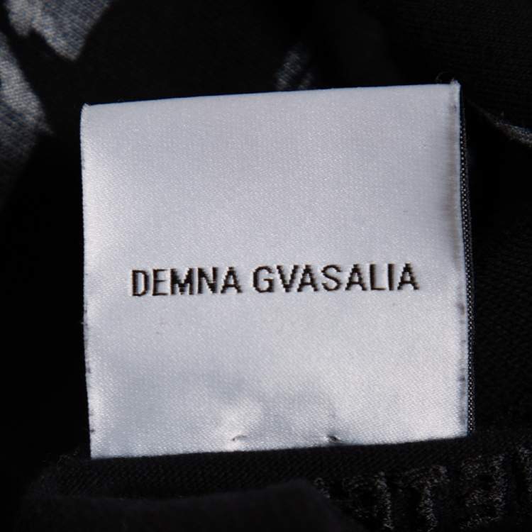 Pre Owned Vetements Horoscope Black Cotton Printed Dragon Zodiac T-Shirt M