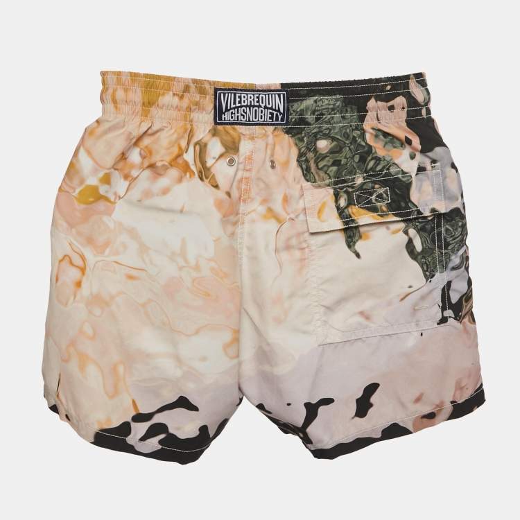 Pre Owned Vilebrequin x Highsnobiety Multicolor Printed Cotton Shorts XS