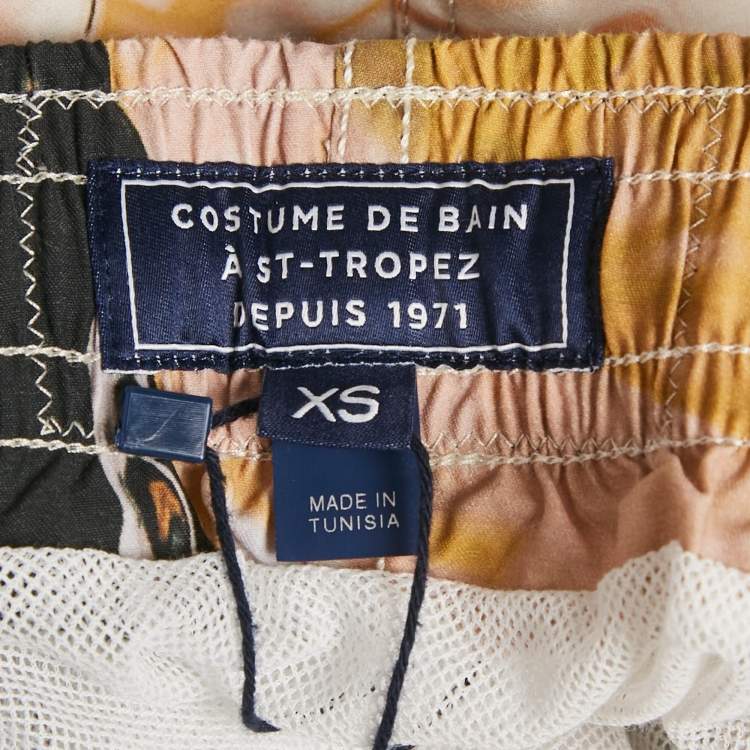 Pre Owned Vilebrequin x Highsnobiety Multicolor Printed Cotton Shorts XS