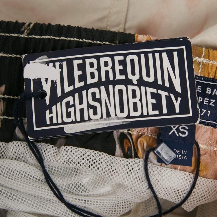 Pre Owned Vilebrequin x Highsnobiety Multicolor Printed Cotton Shorts XS