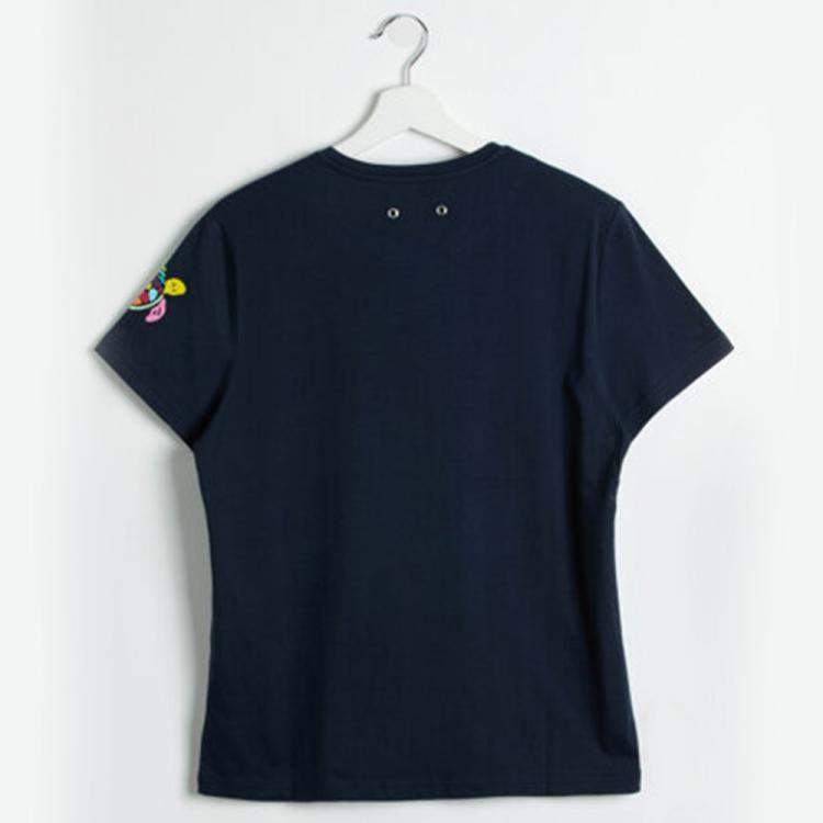 Pre Owned Vilebrequin Blue Tao Blue Marine Jersey T-shirt M (Available for UAE Customers Only)