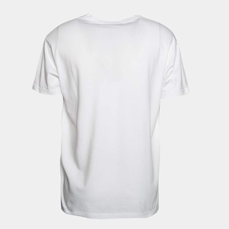Vivienne Westwood White Heart Print Logo Embroidered T-Shirt Vivienne Westwood | TLC