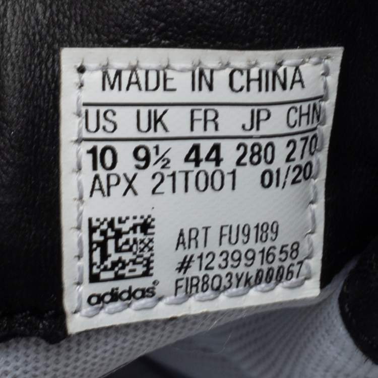 Pre Owned Y-3 White Leather Low-Top Sneakers Size 44