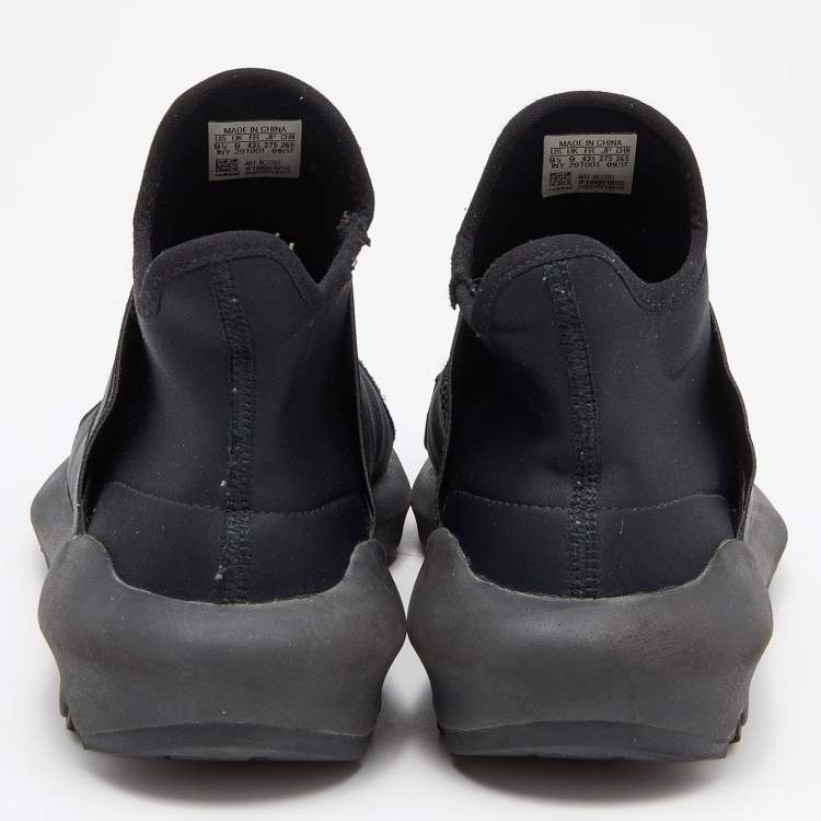 Pre Owned Y3 x Adidas Black Fabric and Mesh Suberou Sneakers Size 43.5