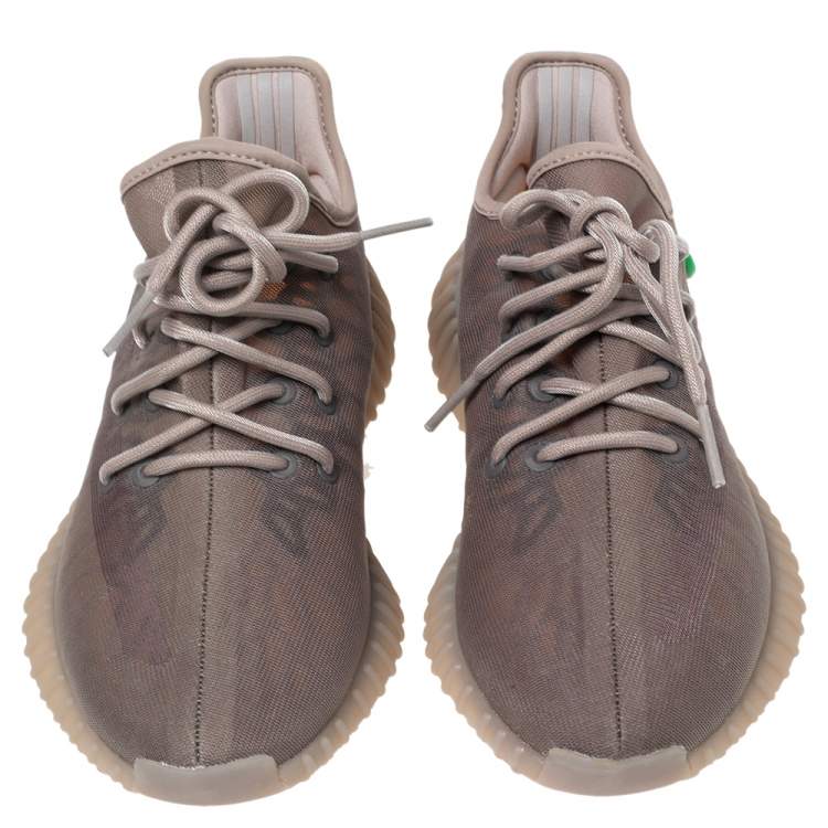 Pre Owned Yeezy x Adidas Lilac Net Boost 350 V2 Mono Mist Sneakers Size 41 1/3