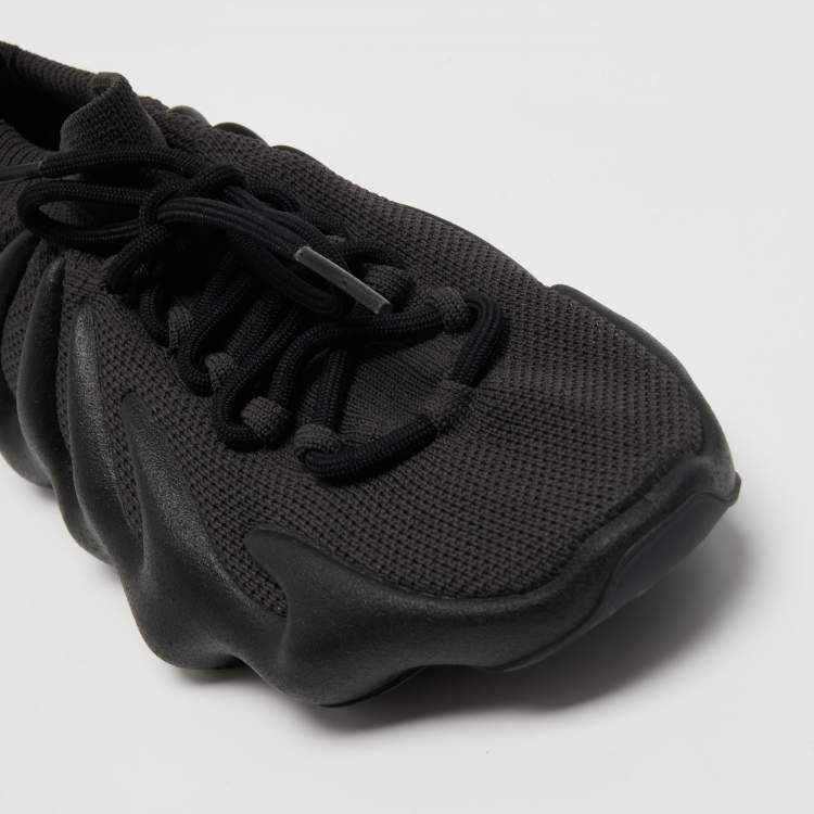 Pre Owned Yeezy x Adidas Dark Grey Knit Fabric 450 Dark Slate Sneakers Size 44