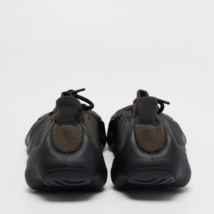 Pre Owned Yeezy x Adidas Dark Grey Knit Fabric 450 Dark Slate Sneakers Size 44