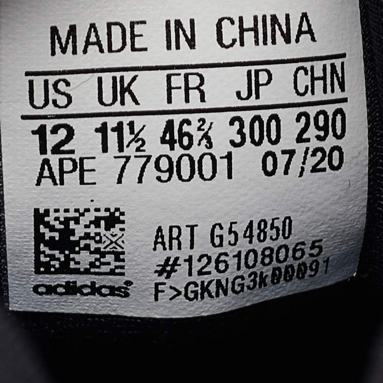 Pre Owned Yeezy x adidas Multicolor Knit Fabric and Rubber 700 V3 'Arzareth' Sneakers Size 46 1/3