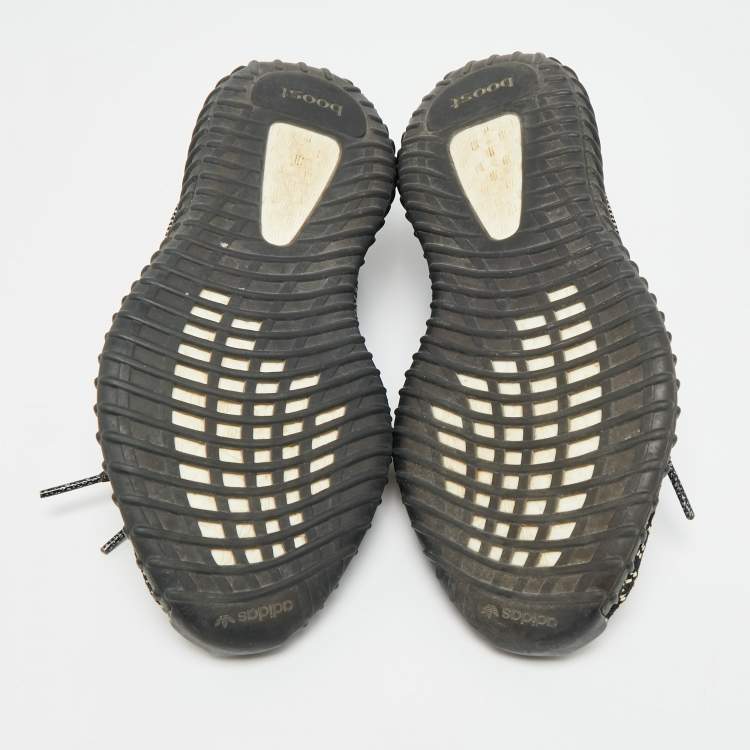 مملوكة مسبقًا Yeezy Boost 350 V2 Size 43.5 Multicolor Knit Fabric Yecheil Lace Up Sneakers