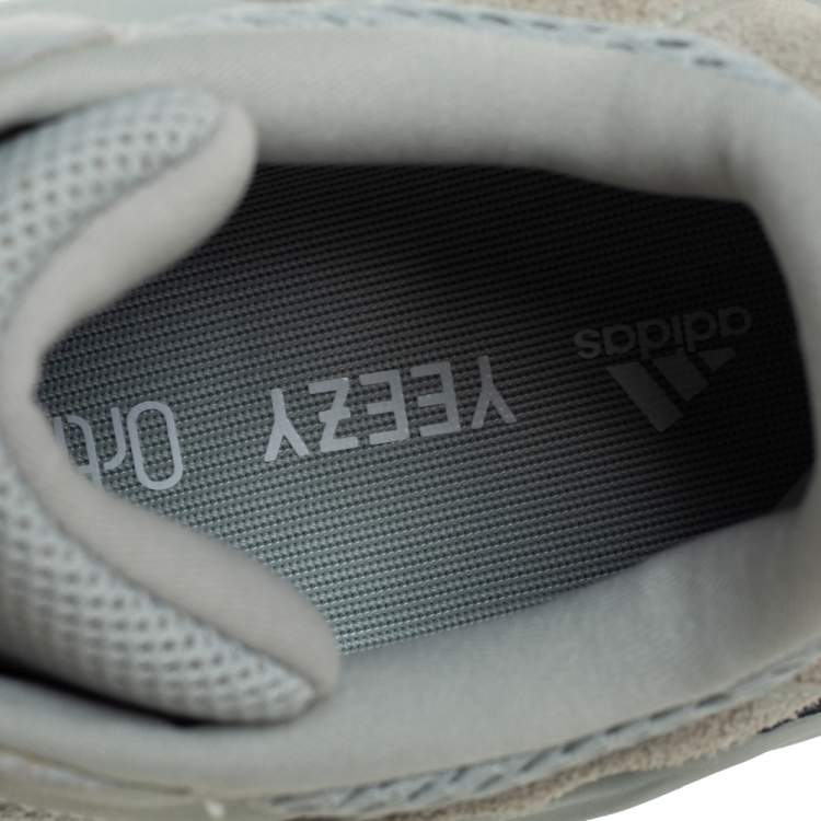 Pre Owned Yeezy x Adidas Grey Mesh and Suede Boost 700 Salt Sneakers Size 41 1/3