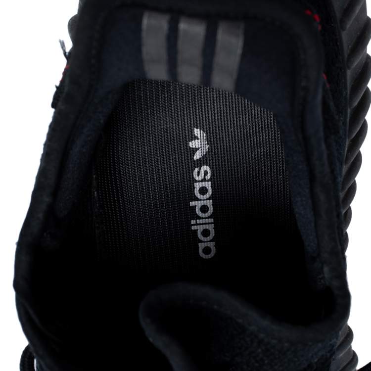 Pre Owned Adidas Yeezy 350 Bred Sneakers Size US 11 (FR 45 1/3)