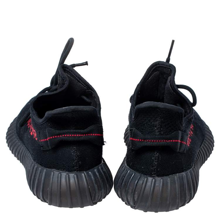 Pre Owned Adidas Yeezy 350 Bred Sneakers Size US 11 (FR 45 1/3)
