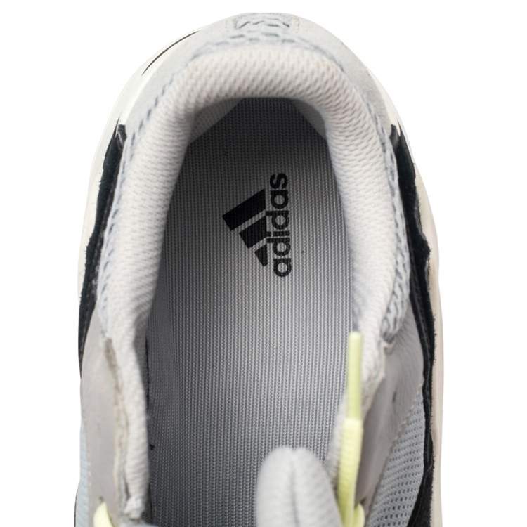 Pre Owned Yeezy x adidas Multicolor Mesh And Suede Boost 700 Wave Runner Sneakers 43.5