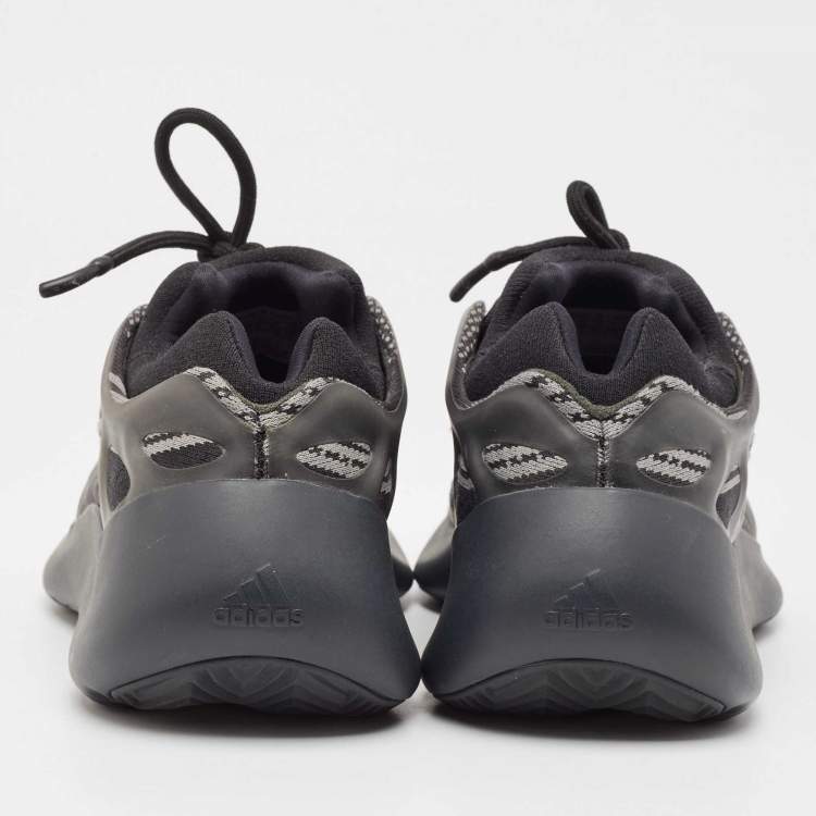 Pre Owned Yeezy x Adidas Black Mesh Yeezy 700 V3 Alvah Sneakers Size 40 2/3