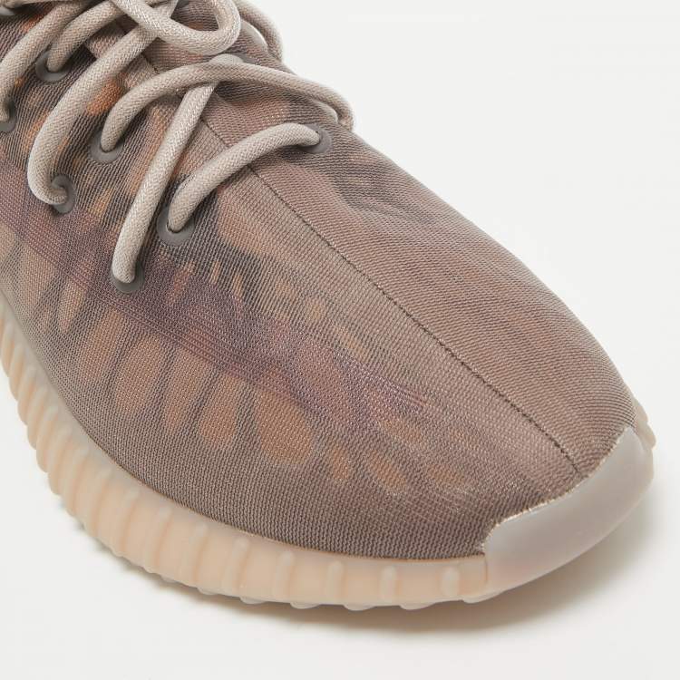 Pre Owned Yeezy x Adidas Mauve Purple Mesh Boost 350 V2 Mono Mist Sneakers 46 2/3