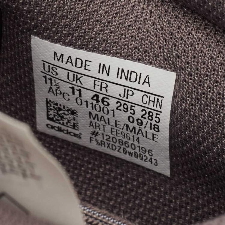 Pre Owned Yeezy x Adidas Multicolor Suede and Mesh Boost 700 Mauve Sneakers Size 46