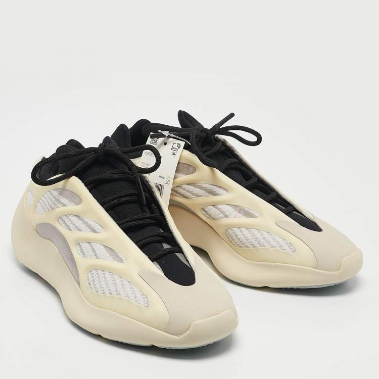 Pre Owned Yeezy x Adidas Cream/Black Rubber and Mesh 700 V3 Azael Sneakers Size 41 1/3