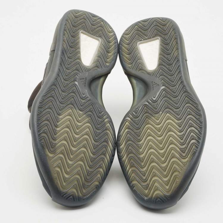 Pre Owned Yeezy x Adidas Black Mesh and Neoprene QNTM Onyx Sneakers Size 43 1/3