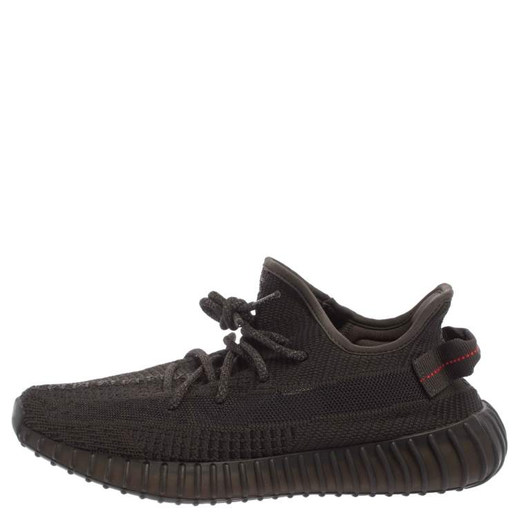 Adidas Yeezy 350 Cotton Knit Black Non Reflective Sneakers Size 43 1/3 Yeezy x Adidas | TLC