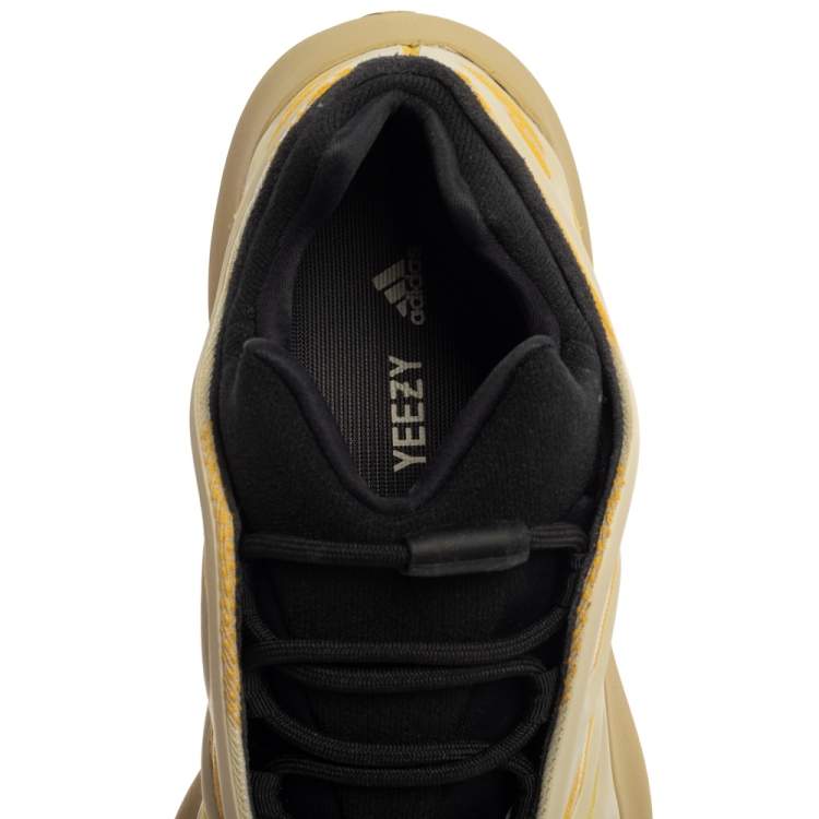 Pre Owned Yeezy x adidas Beige/Yellow Polyurethane And Mesh 700 V3 Safflower Sneakers Size 46 