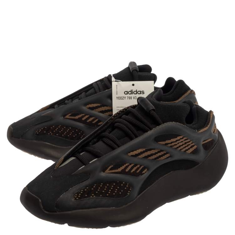 Pre Owned Yeezy x adidas Brown Polyurethane And Mesh 700 V3 Clabro Sneakers Size 37 1/3