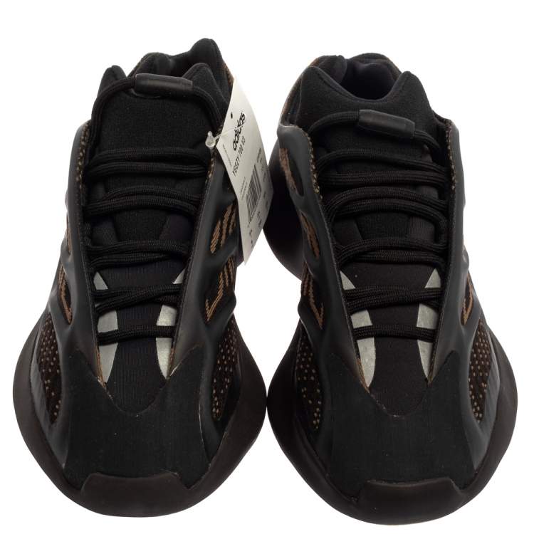 Pre Owned Yeezy x adidas Brown Polyurethane And Mesh 700 V3 Clabro Sneakers Size 37 1/3