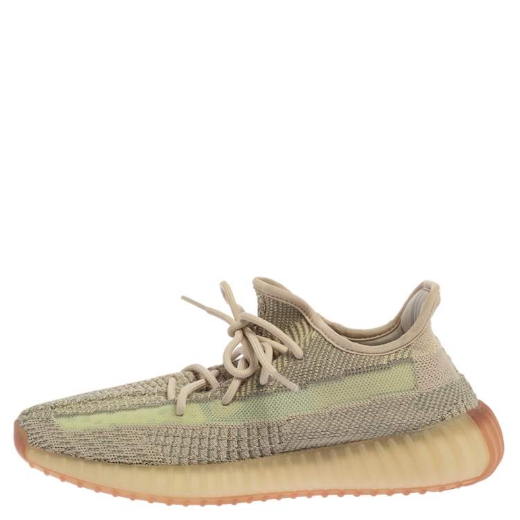 scaring tragedie Ligegyldighed Yeezy x Adidas Green Citrin Cotton Knit 350 V2 NR Sneakers Size 42.5 Yeezy  x Adidas | TLC