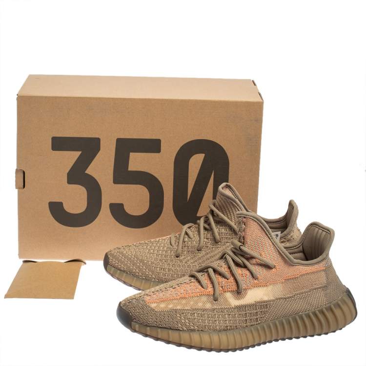 yeezy brown shoes