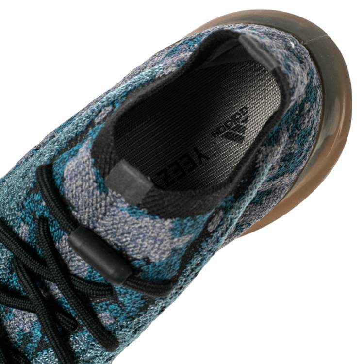 Pre Owned Yeezy x Adidas Multicolor Knit Fabric Boost 380 Covellite Sneakers Size 40