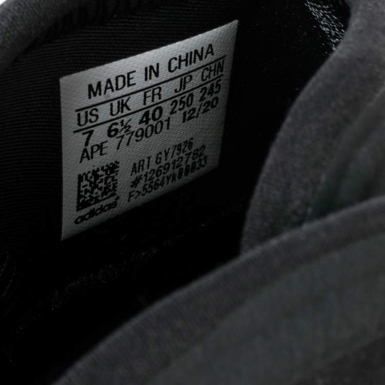 Pre Owned Yeezy x Adidas Multicolor Knit Fabric And Neoprene QNTM Sea Teal Sneakers Size 40