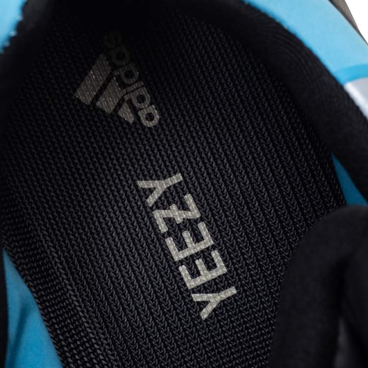 Pre Owned Yeezy x Adidas Blue Nylon Boost 700 MNVN Bright Cyan Sneakers Size 42
