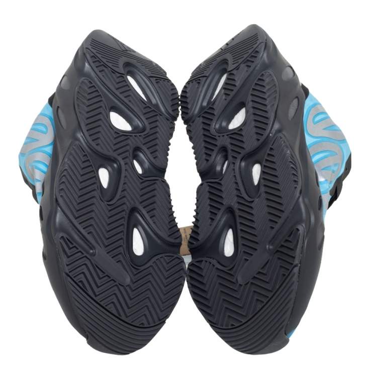 Pre Owned Yeezy x Adidas Blue Nylon Boost 700 MNVN Bright Cyan Sneakers Size 42