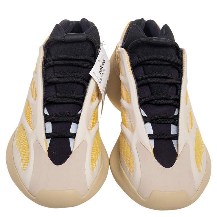 Pre Owned Adidas Yeezy Multicolor Rubber And Fabric 700 Safflower Sneakers Size FR 44 ⅔