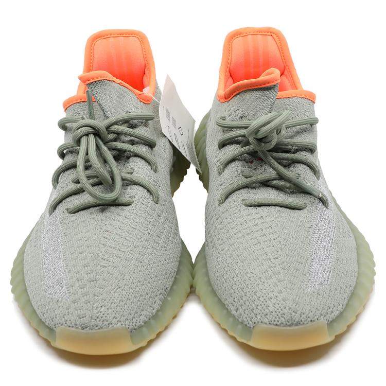 Pre Owned Yeezy x Adidas 350 V2 Desert Sage Sneakers Size US 10 (EU 44)
