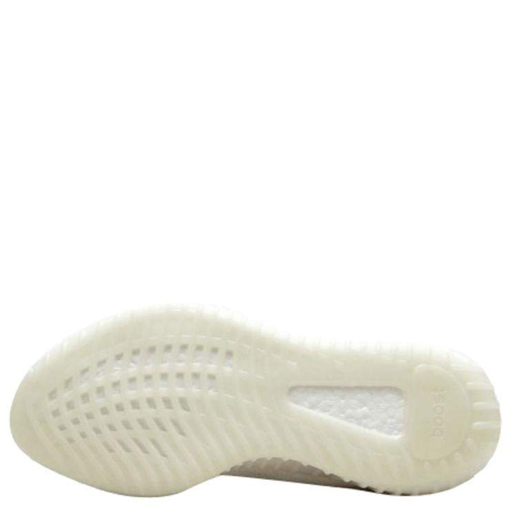 Pre Owned Yeezy x Adidas 350 V2 Cream White Sneakers Size US 11 (EU 45 1/3)