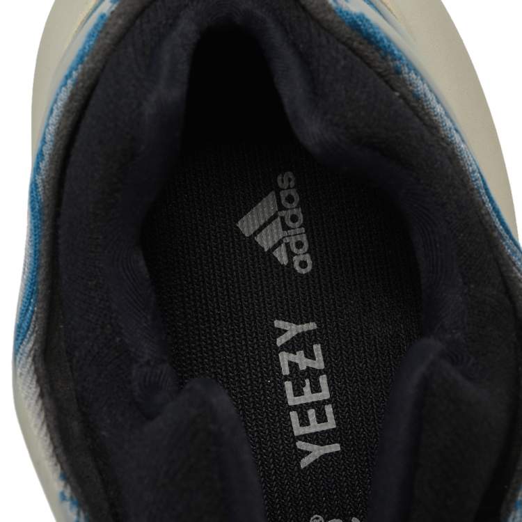 Pre Owned Yeezy x Adidas Blue-Black Knit Fabric 700 V3 Kyanite Sneakers Size 42 