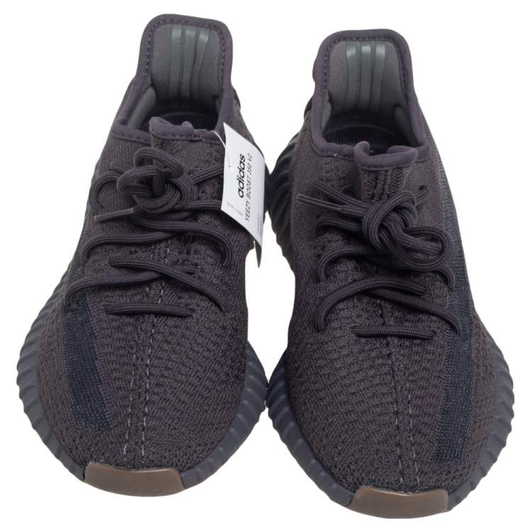 Pre Owned Yeezy x Adidas Cotton Knit Boost 350 V2 Cinder Sneakers Size 40