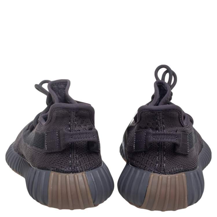Pre Owned Yeezy x Adidas Cotton Knit Boost 350 V2 Cinder Sneakers Size 40