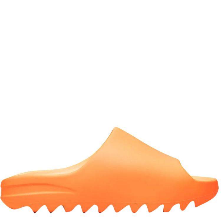 Pre Owned Yeezy x Adidas Slide Enflame Orange Size US 10 (EU 44 1/2)
