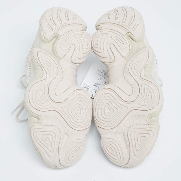 مملوكة مسبقًا Yeezy x Adidas Beige Suede and Mesh Salt 500 Sneakers Size 40 2/3