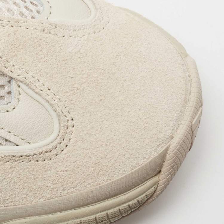 مملوكة مسبقًا Yeezy x Adidas Off White Mesh And Suede 500 Blush Sneakers Size 42