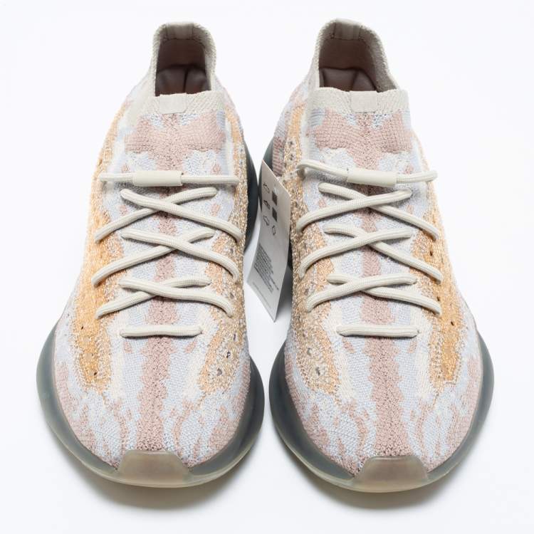 مملوكة مسبقًا Yeezy x Adidas Multicolor Fabric Yeezy Boost 380 Lace Up Sneakers Size 42.5