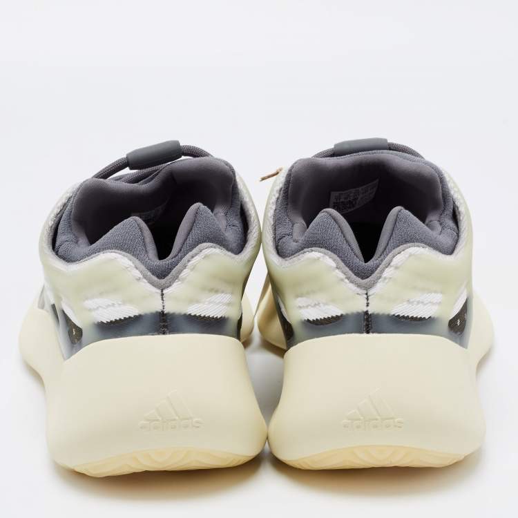 Pre Owned Yeezy x Adiddas Multicolor Mesh and Rubber 700 V3 Fade Salt Sneakers Size 45 1/3