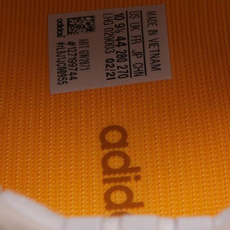Pre Owned Yeezy x Adidas Purple Mesh Boost 350 V2 Mono Mist Sneakers Size 44