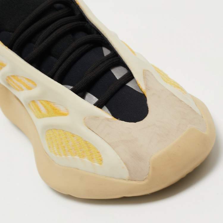 Pre Owned Yeezy x Adidas Multicolor Fabric and Rubber 700 V3 Safflower Sneakers Size 36 2/3