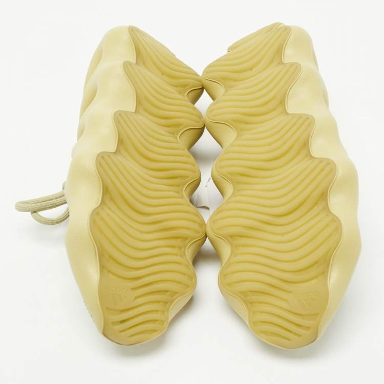 Pre Owned Yeezy x Adidas Green Fabric Yeezy 450 Resin Sneakers Size 40