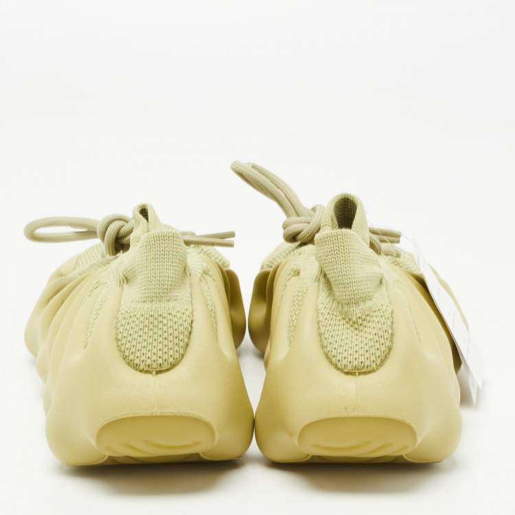 Pre Owned Yeezy x Adidas Green Fabric Yeezy 450 Resin Sneakers Size 40
