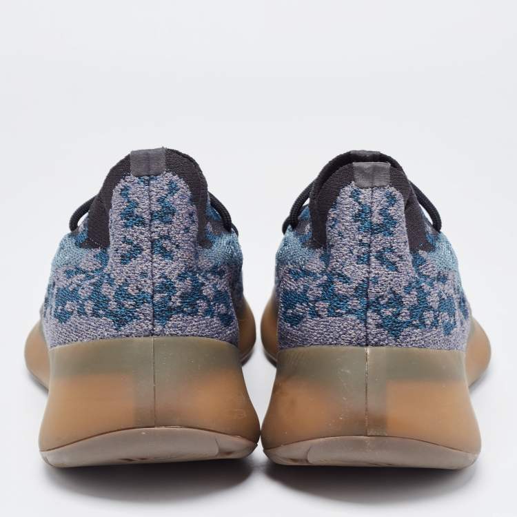 Pre Owned Yeezy x Adidas Multicolor Knit Fabric Boost 380 Covellite Sneakers Size 42